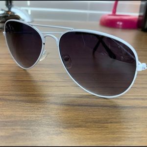 White rim sunglasses